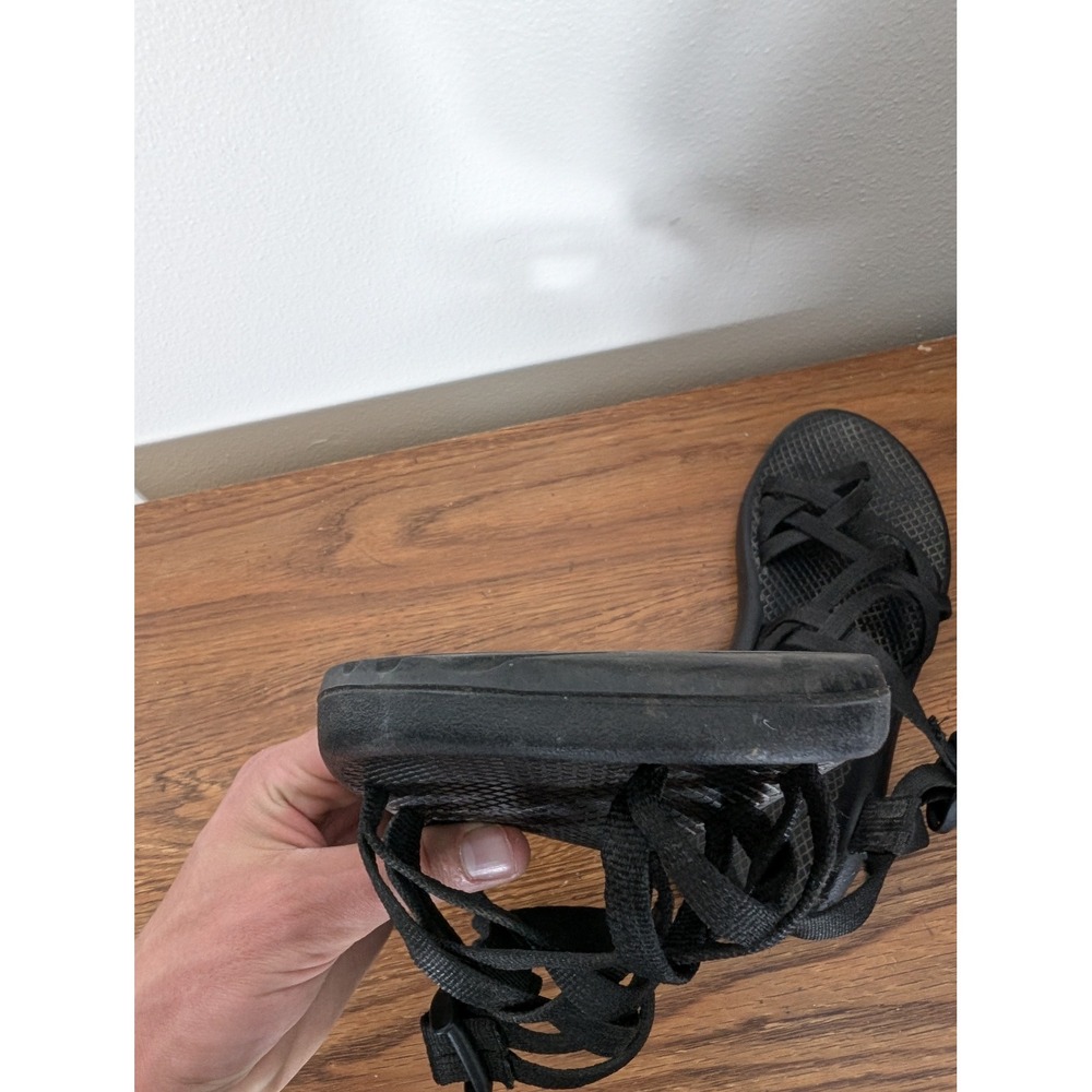 Chaco ZX2 Classic Womens 8 Black Strappy Athletic Outdoor Hiking Sandals Toe - Picture 10 of 11